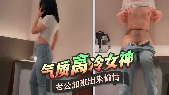 气质高冷女神老公加班出来偷情